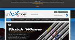 Desktop Screenshot of invictaangling.com